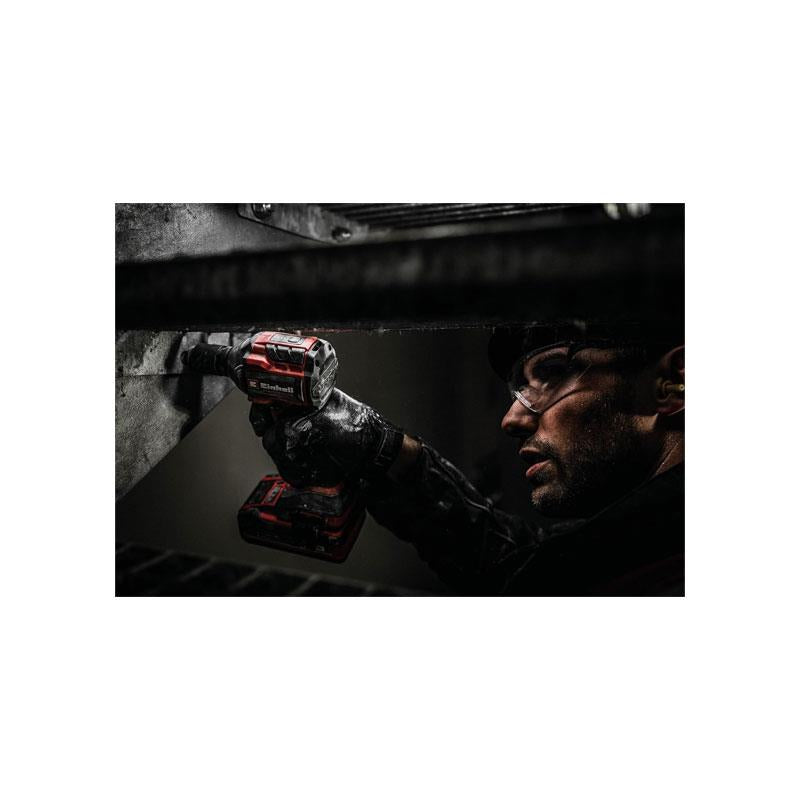 Einhell Professional TP-CW 18/260-C Li BL - Solo 18V Power X-Change Cordless Impact Wrench Without Battery Red