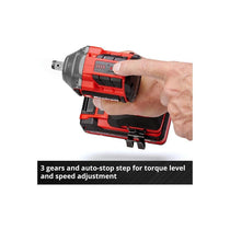 Einhell Professional TP-CW 18/260-C Li BL - Solo 18V Power X-Change Cordless Impact Wrench Without Battery Red