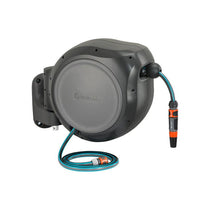 Gardena Wall-Mounted Hose Box Roll Up 30 Hose Reel Automatic Multicolour