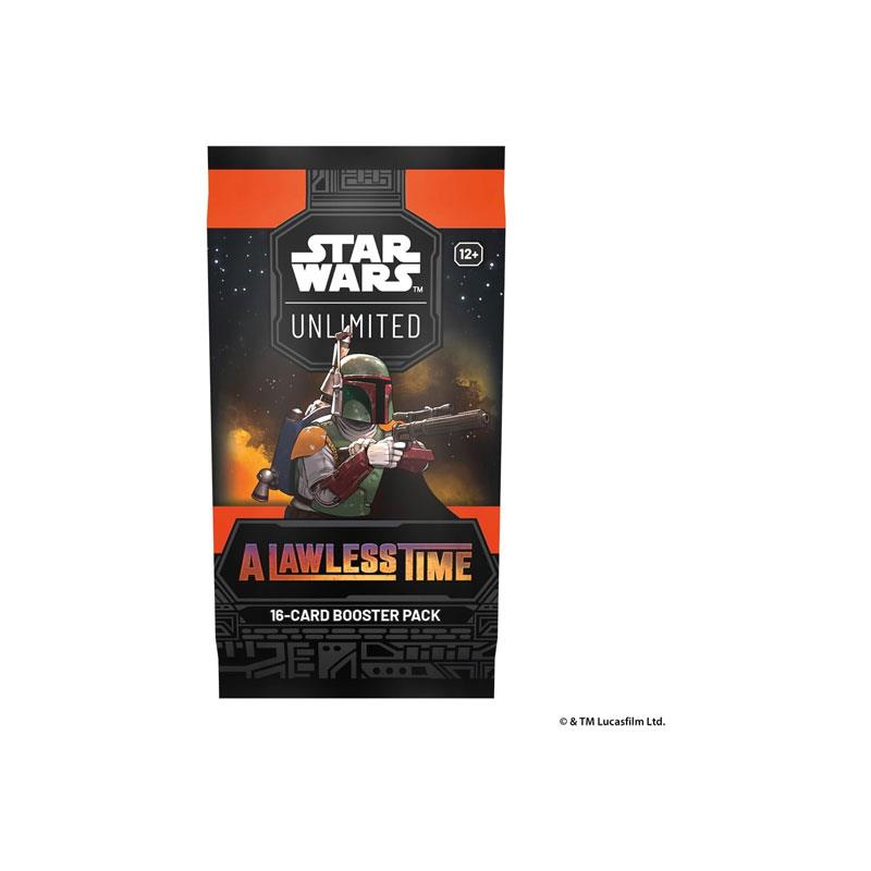 Star Wars Unlimited A Lawless Time Booster Pack 16 Card Expansion Featuring Rare Legendary And Foil Cards Fast-Paced Trading Card Game