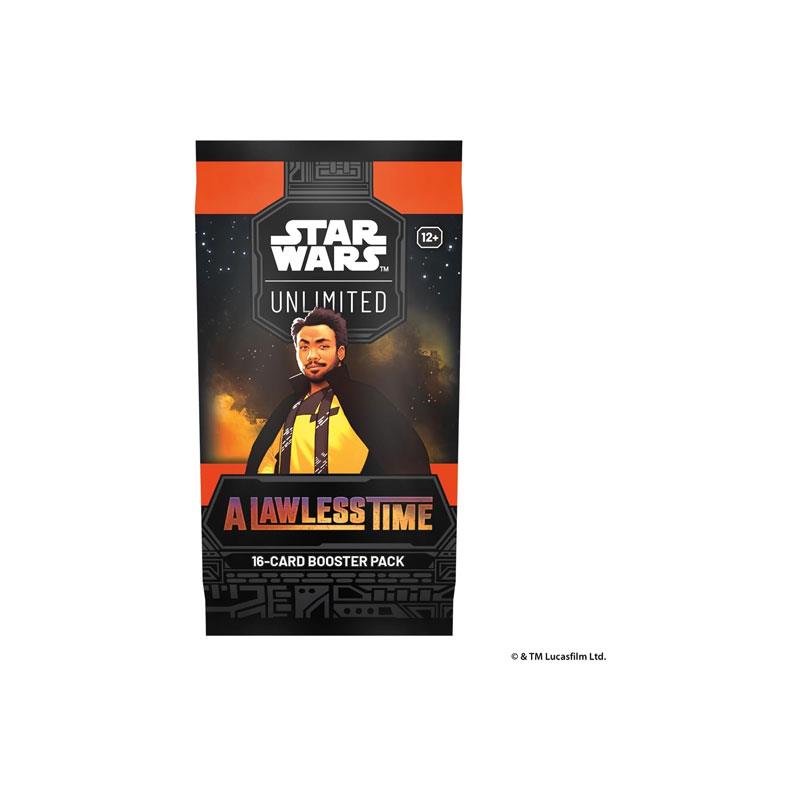 Star Wars Unlimited A Lawless Time Booster Pack 16 Card Expansion Featuring Rare Legendary And Foil Cards Fast-Paced Trading Card Game