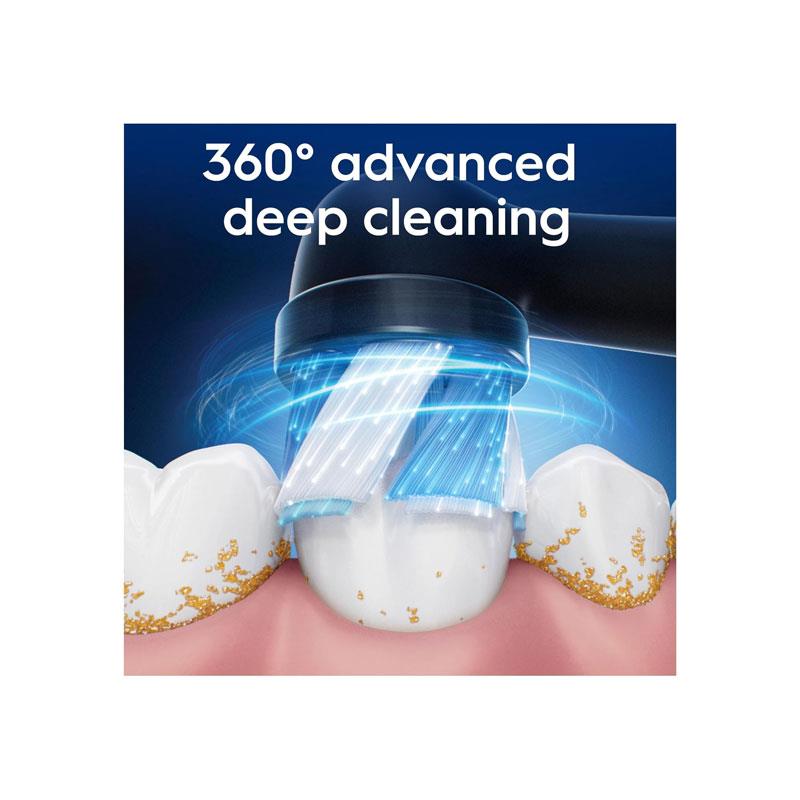 Oral-B Ultimate Clean Replacement Brush Heads 8 Pack Black Secondary image