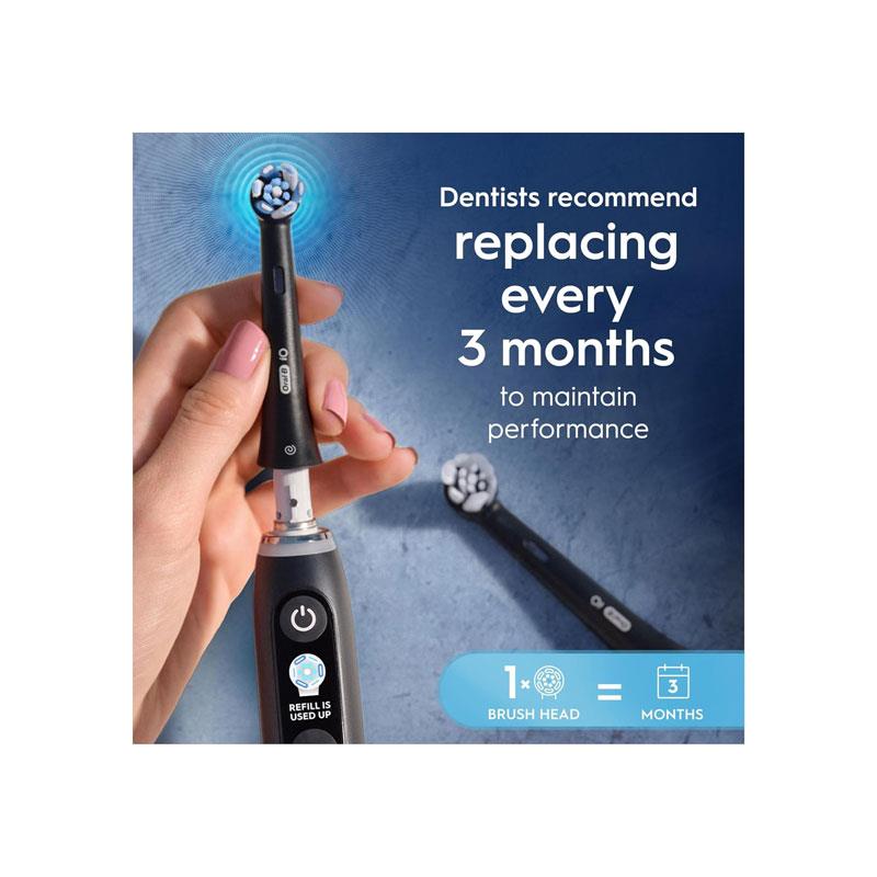 Oral-B Ultimate Clean Replacement Brush Heads 8 Pack Black