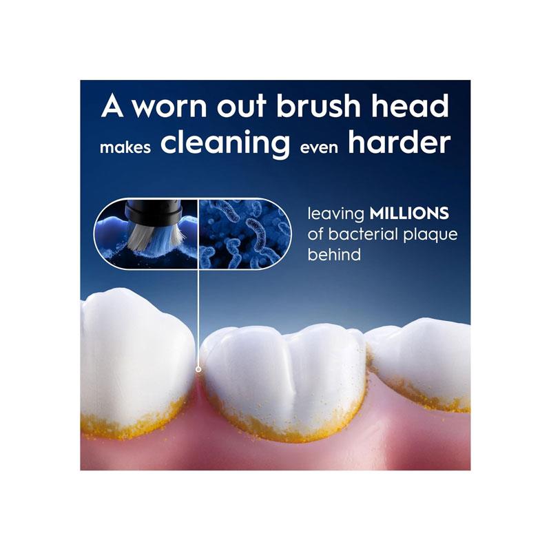 Oral-B Ultimate Clean Replacement Brush Heads 8 Pack Black
