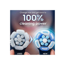 Oral-B Ultimate Clean Replacement Brush Heads 8 Pack Black