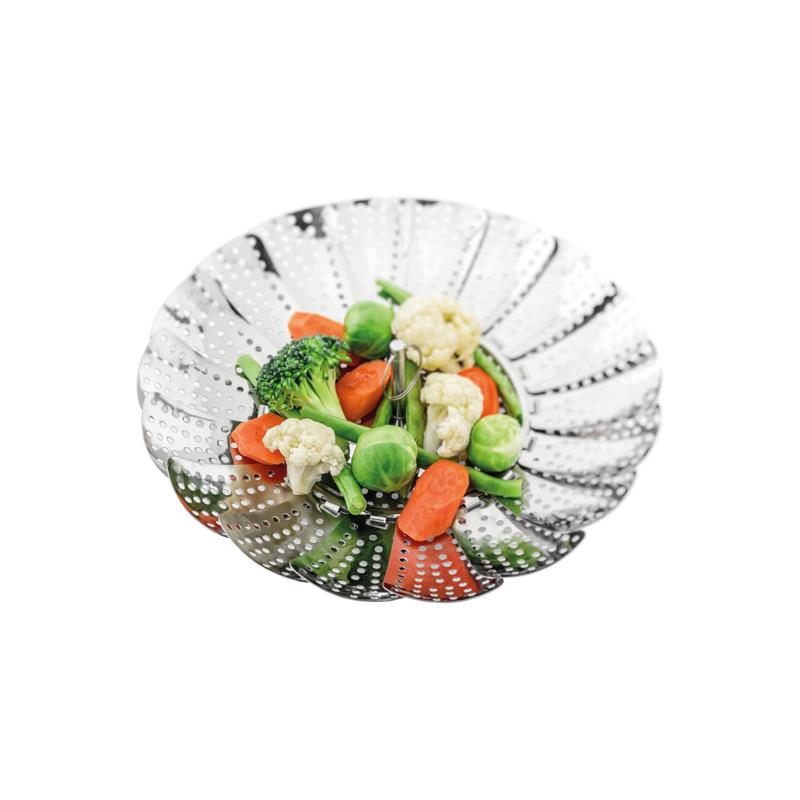 Judge Speciality Cookware Adjustable Steamer 14-24cm Stainless Steel Basket Silver Secondary image