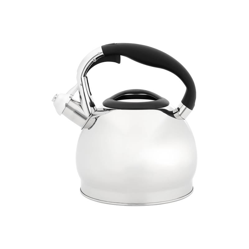 Judge Stove Top Whistling Kettle Stainless Steel With Heat Resistant Handle Non-Drip Spout 2.2 Litre Silver Main image