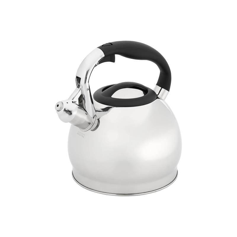 Judge Stove Top Whistling Kettle Stainless Steel With Heat Resistant Handle Non-Drip Spout 2.2 Litre Silver Secondary image