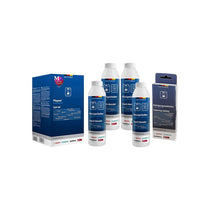 Bosch Siemens Coffee Machine Maintenance Care Kit For Cleaning And Descaling 4 Bottles of 250ml And 10 Cleaning Tablets