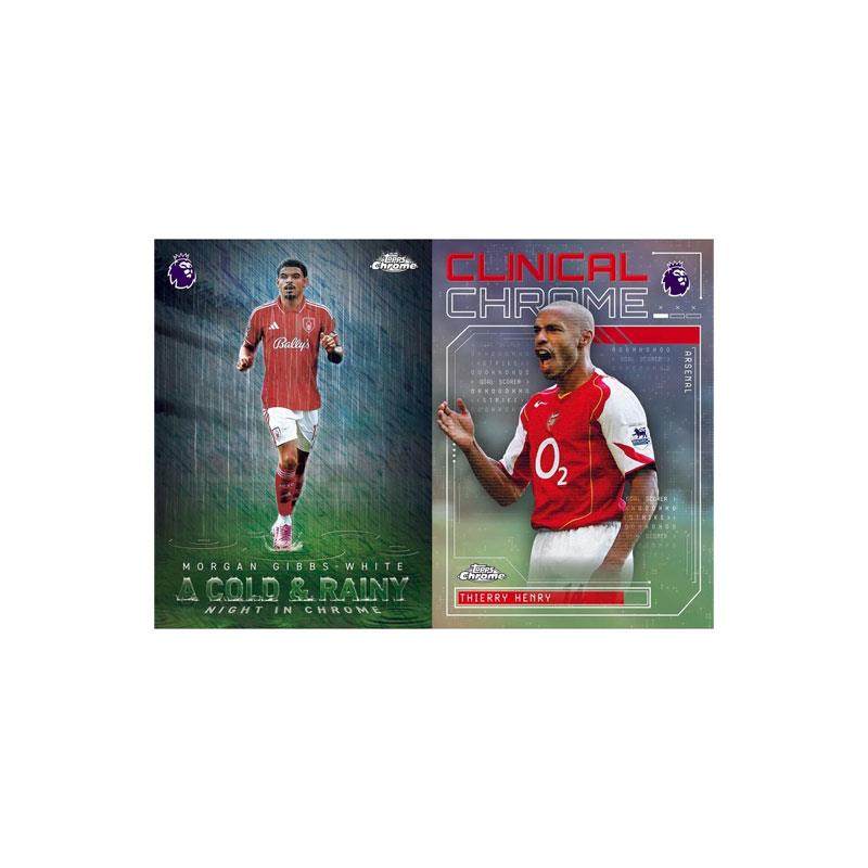 Topps Chrome 2026 Premier League Tin Trading Card