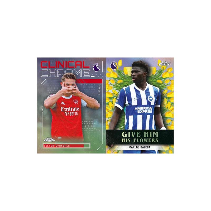 Topps Chrome 2026 Premier League Tin Trading Card
