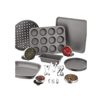 Judge 12Inch/30cm Square Cake Tin And Loose Base Non-Stick Carbon Steel Grey