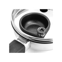 Judge Essentials Four-Cup Egg Poacher And Frying Pan 20cm Stainless Steel Vented Glass Lid Stay-Cool Handle Silver