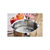 Judge Vista Draining Saucepan 16cm 1.5L Stainless Steel Non-Stick Pan with Vented Glass Lid