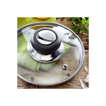 Judge Vista Stainless Steel Saucepan Set 14cm 16cm 18cm 3 Piece with Glass Lids Induction Compatible