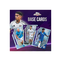 Topps Chrome 2026 Premier League Soccer Trading Cards Value Box – 28 Cards Exclusive Parallels & Inserts