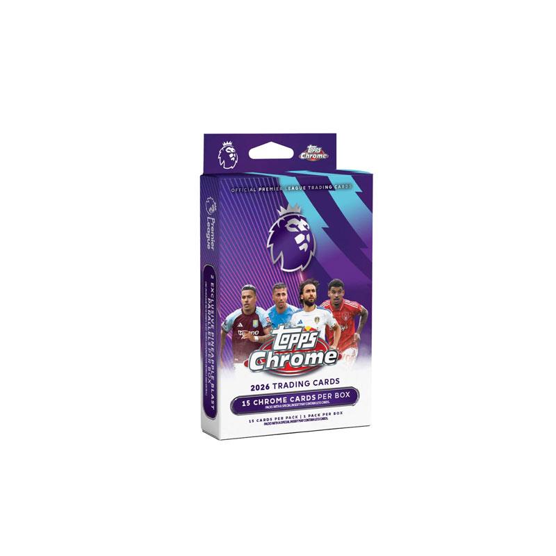 Topps Chrome Premier League 2026 Hanger Box Main image