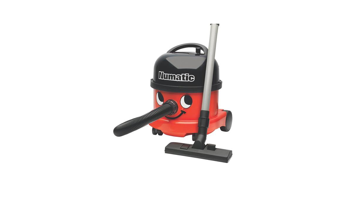 Numatic Commercial Bagged Cylinder Vacuum Cleaner 110V Red Main image