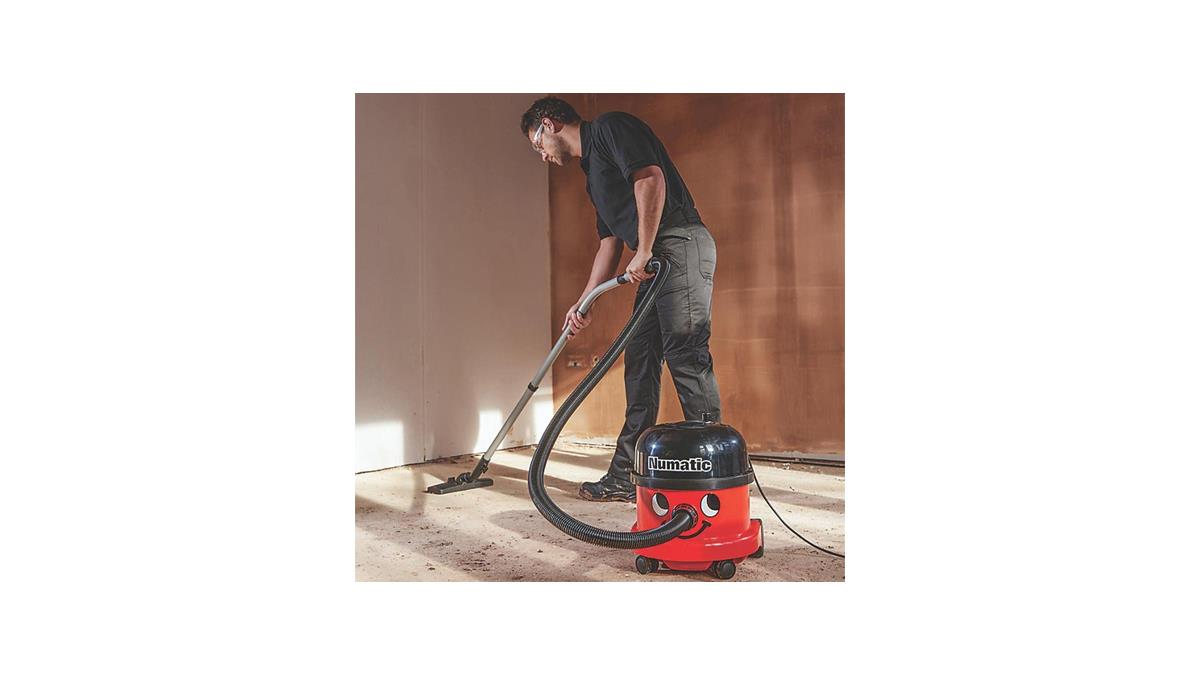 Numatic Commercial Bagged Cylinder Vacuum Cleaner 110V Red Secondary image