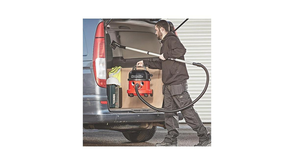Numatic Commercial Bagged Cylinder Vacuum Cleaner 110V Red