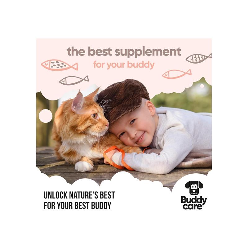 Buddycare Scottish Salmon Oil For Dogs And Cats 500ml