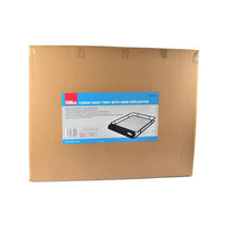 Hilka Tools Cargo Roof Tray With Wind Deflector Carries Up To 65kg Black