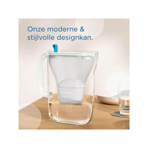 Brita Style Cool Water Filter Jug 2.4 Litres With 1 MAXTRA PRO Cartridge Blue