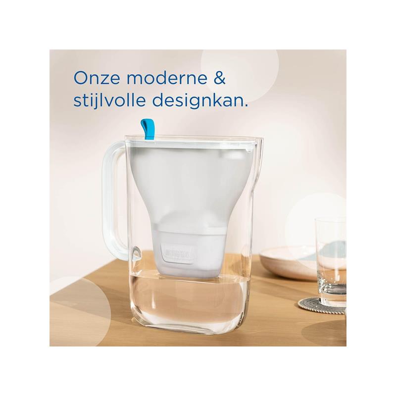 Brita Style Cool Water Filter Jug 2.4 Litres With 1 MAXTRA PRO Cartridge Grey