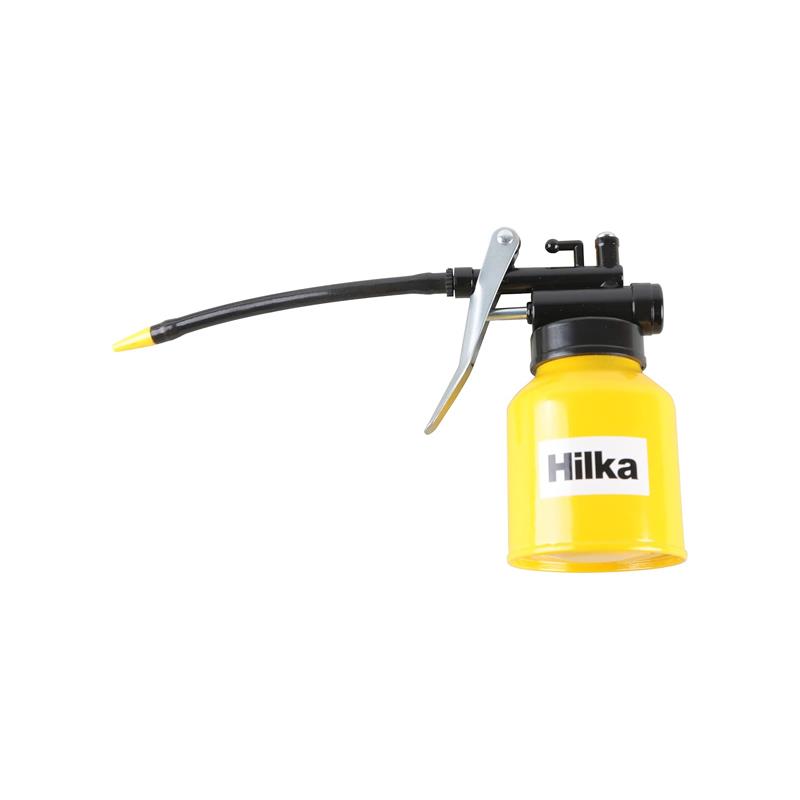 Hilka Tools Mini Grease Gun And Oil Can Set Silver