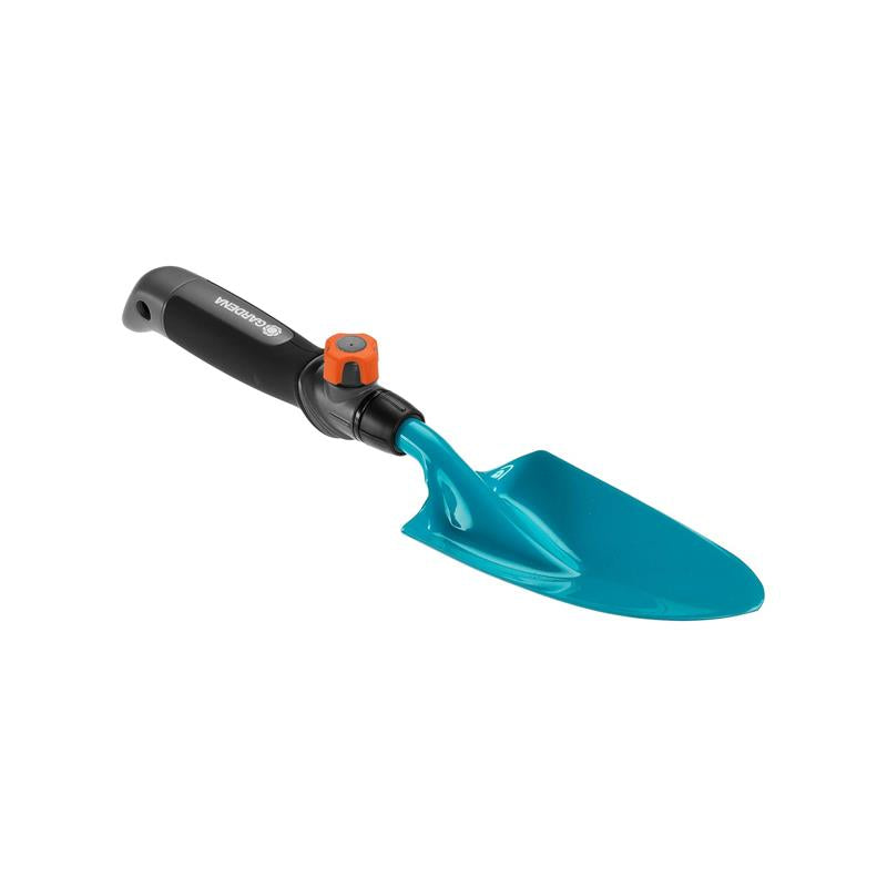 Gardena Combisystem Hand Trowel Garden Spade For Planting And Transplanting Work 8.5cm Blue/Black