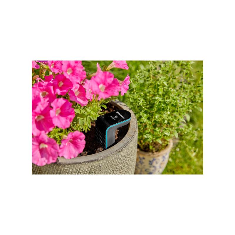 Gardena Smart Sensor Intelligent Soil Moisture Meter For Fully Automatic Watering Of The Garden With The Gardena Smart App Grey/Turquoise