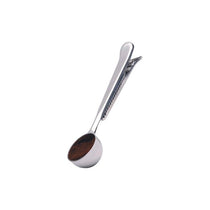 La Cafetiere Coffee Measuring Spoon And Bag Clip Stainless Steel Silver
