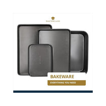 MasterClass Non-Stick Loaf Pan Tin 900g/2lb With PTFE PFOA And BPA Free Robust 1mm Thick Carbon Steel Grey