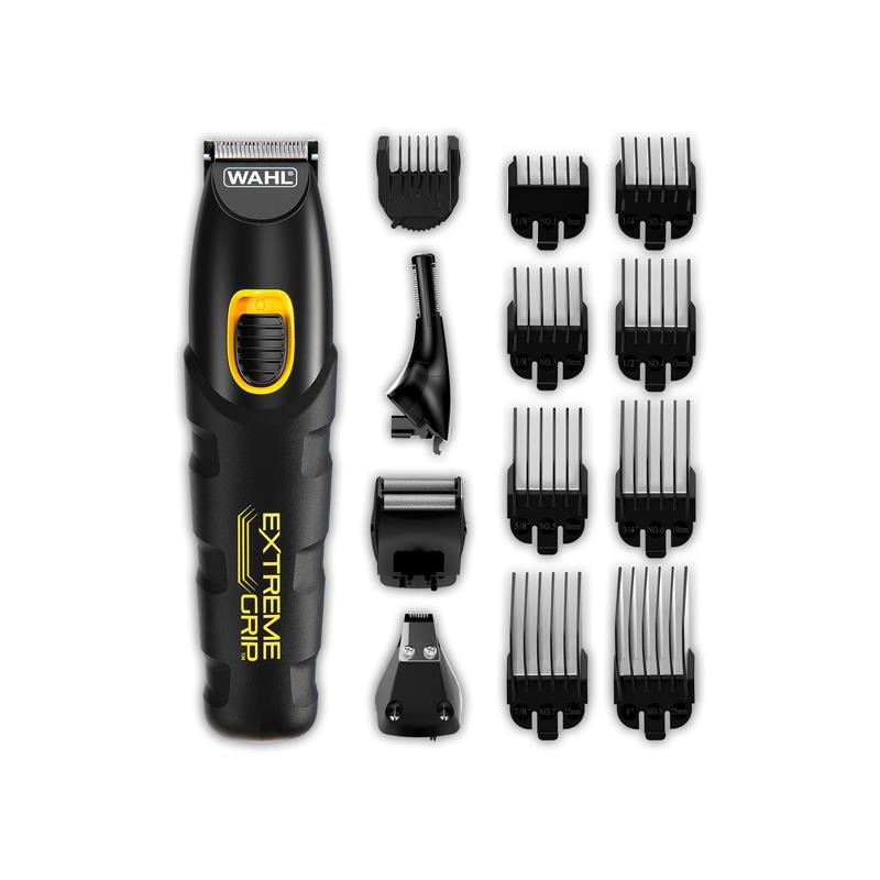 Wahl Extreme Grip 7-In-1 Multigroomer Nose Hair Beard Trimmer Body Trimming & Grooming Set - Black Main image