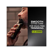 Wahl Extreme Grip 7-In-1 Multigroomer Nose Hair Beard Trimmer Body Trimming & Grooming Set - Black