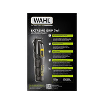 Wahl Extreme Grip 7-In-1 Multigroomer Nose Hair Beard Trimmer Body Trimming & Grooming Set - Black