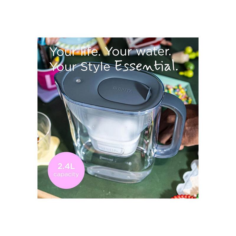 Brita Style Essential Water Filter Jug 2.4 Litre With 1 Cartridge Blue Secondary image