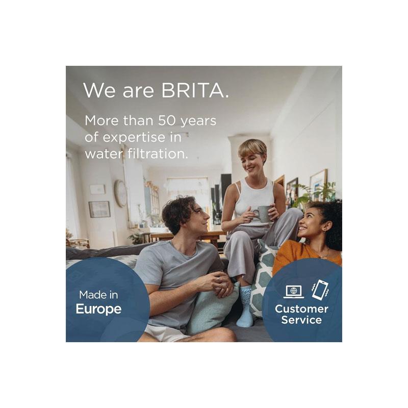 Brita Style Essential Water Filter Jug 2.4 Litre With 1 Cartridge White