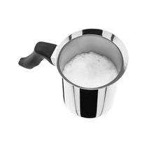 Judge Coffee Milk Frother/Sauce Pot Jug 800ml Polished Stainless Steel Stay Cool Handle Silver