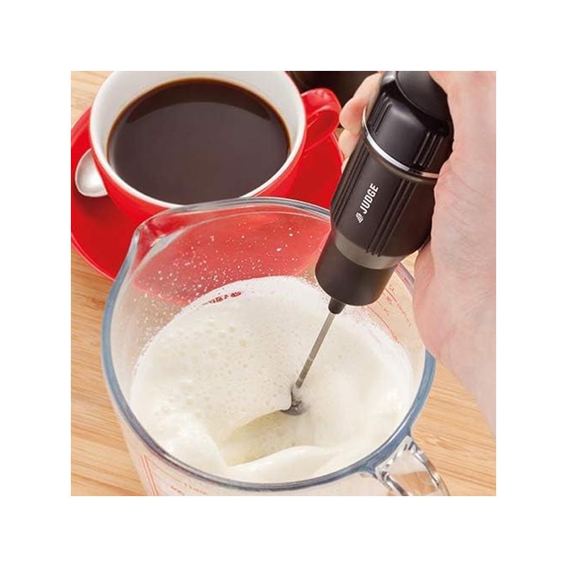 Judge Kitchen Cordless Milk Frother With Drip Stand Stainless Steel Black Secondary image