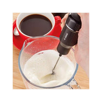 Judge Kitchen Cordless Milk Frother With Drip Stand Stainless Steel Black