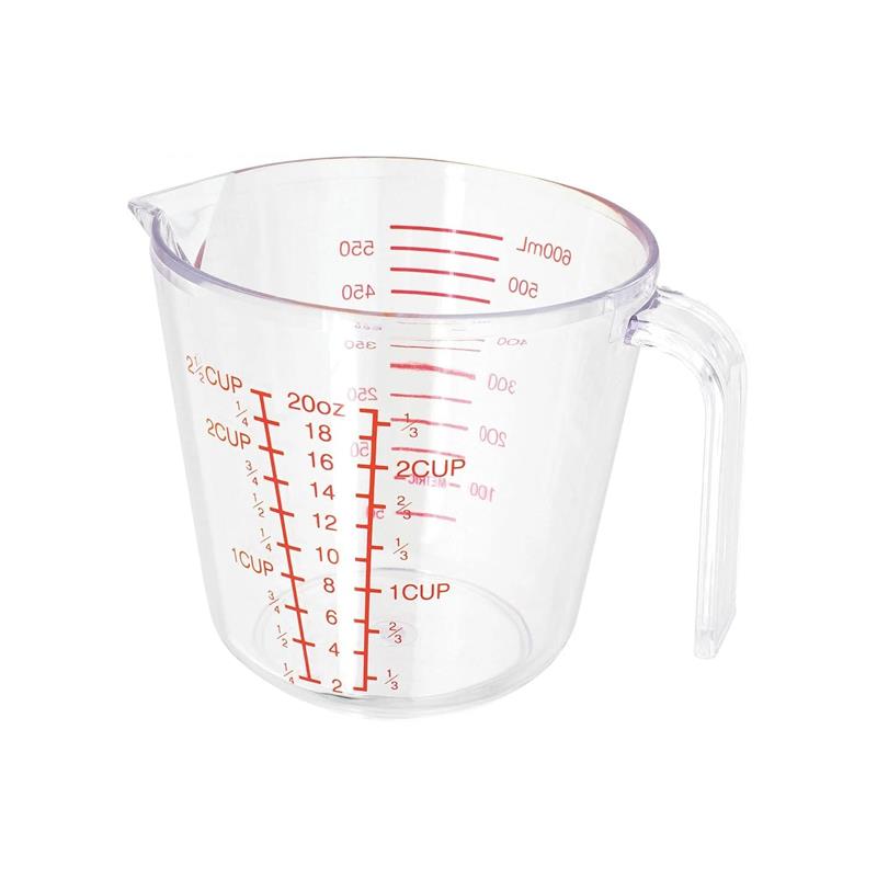 Judge Kitchen Measuring Jug 600ml Acrylic Transparent