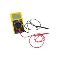 Stanley AC/DC Digital Multimeter 0-300V Voltmeter Range 9V Battery Powered Multicolour
