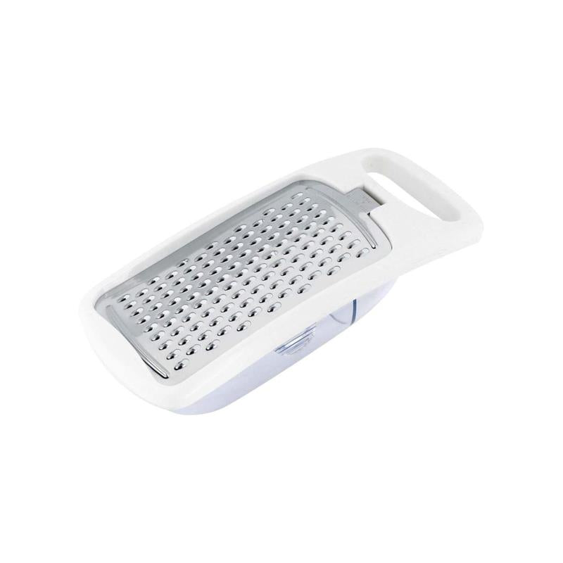 Judge Kitchen Nutmeg/Mini Grater With Detachable Collection Tray Stainless Steel White