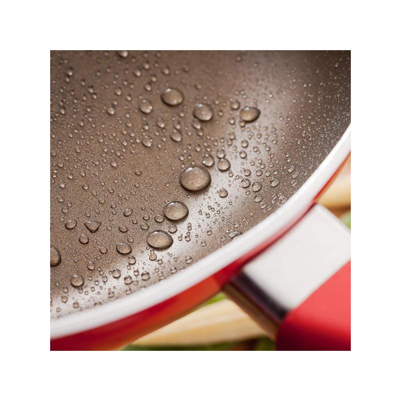 Judge Radiant Non-Stick Saucepan 18cm/1.6 Litre Aluminium Stainless Steel Red Secondary image
