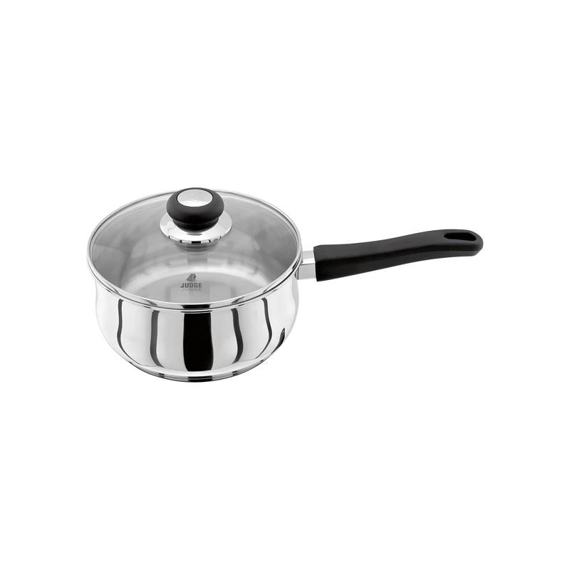 Judge Vista 20cm Saucepan Polished Stainless Steel 2.1 Litres Large Pan Silver Main image