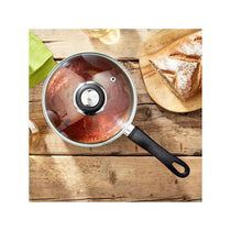 Judge Vista 20cm Saucepan Polished Stainless Steel 2.1 Litres Large Pan Silver