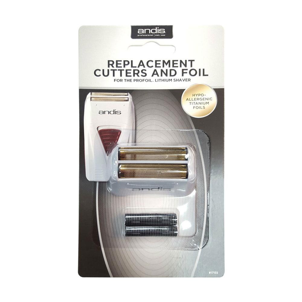 Andis TS-1 Profoil Titanium Foil Shave Replacement Foil & Cutter Set