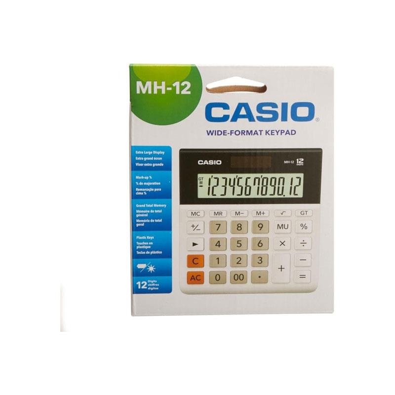 Casio Wide 12 Digit Calculator White Secondary image