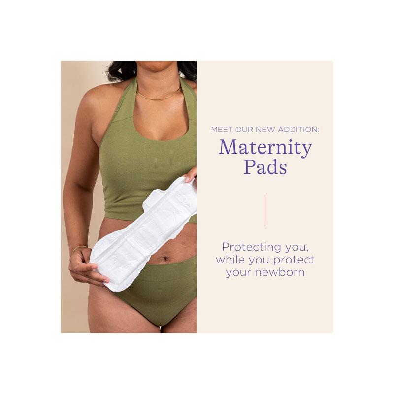 Lansinoh Maternity Pads After Birth Extra Absorbent With Wings 0-2 Weeks Post Birth 10 Pack Secondary image